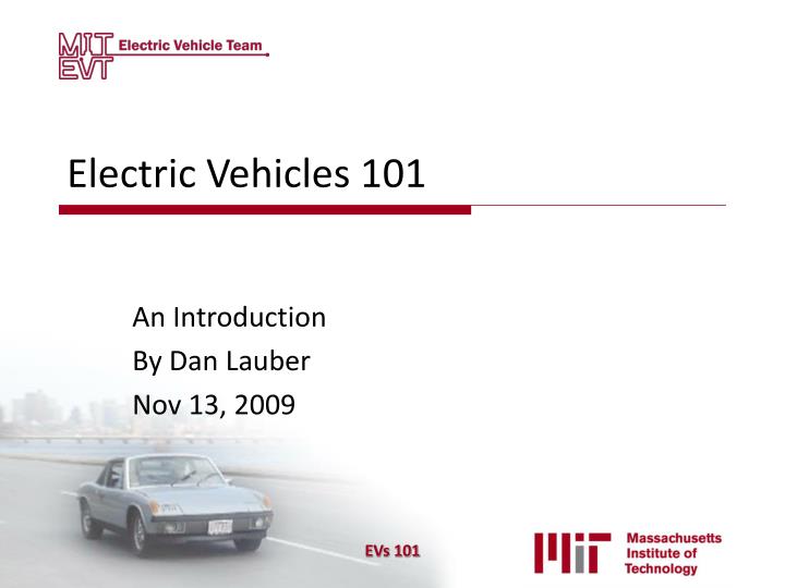 electric vehicles powerpoint